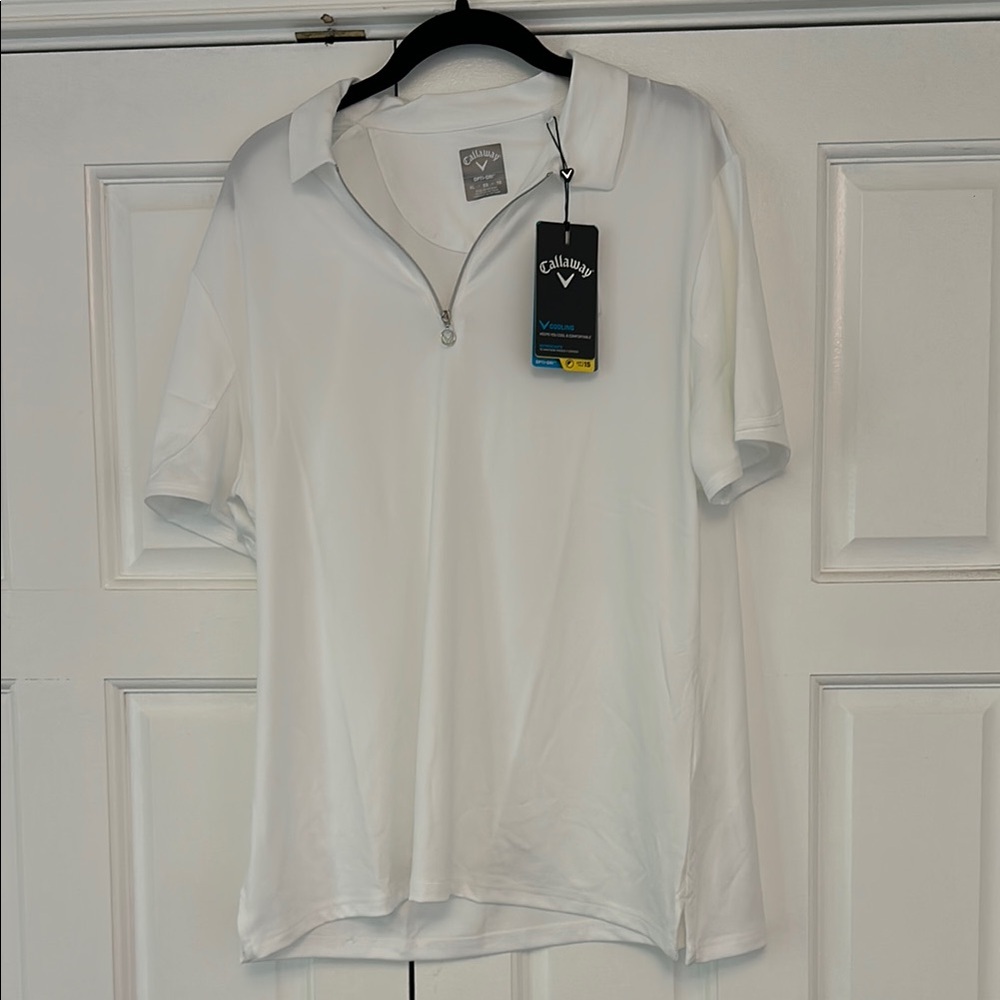 Callaway Women's White Polo Shirt